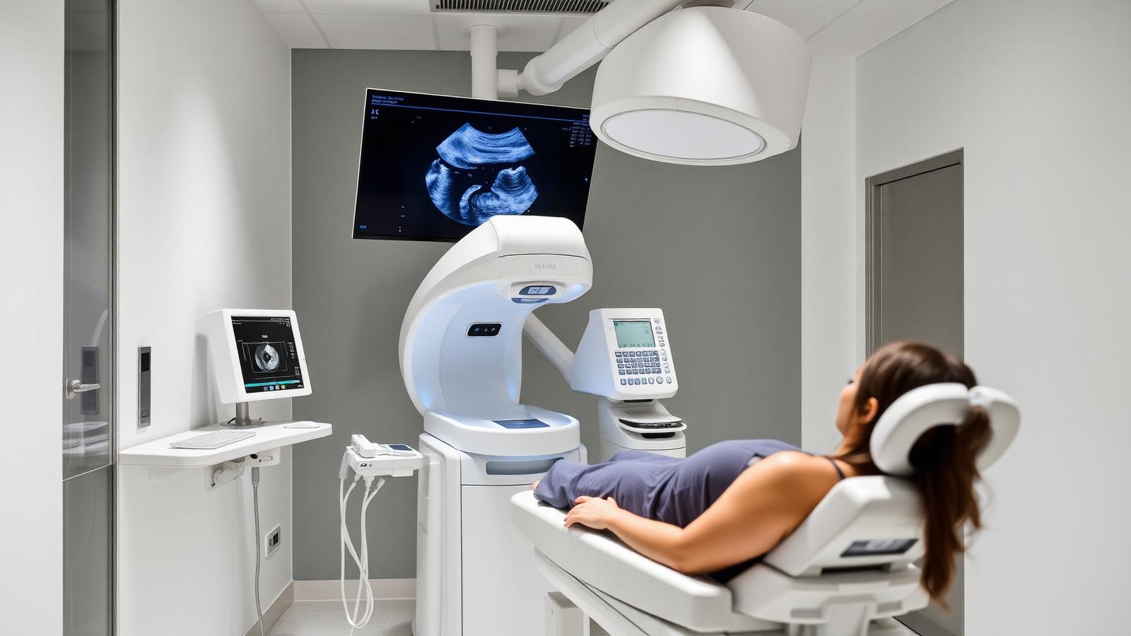 Sala diagnostica strumentale del centro Team Salute